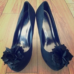Charlotte Russe high heels black shoes size 7